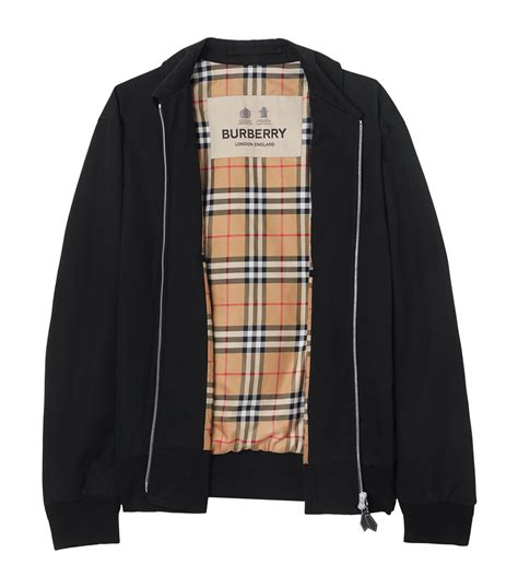 burberry black track jacket|Burberry black jacket nordstrom.